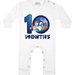 Arvesa Infants 10 Months Printed Rompers-image-26