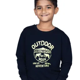 CRAZYPENGUIN ELITE Boys Typography Printed Round Neck Sweatshirt-image-85