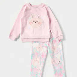 Juniors by Babyshop Girls Self Design Sweatshirt With Jogger-13
