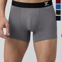 XYXX Men Pack Of 5 Super Combed Cotton Solid Printed Trunks XYTRNK5PCKN620-picture-44