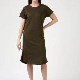 FILMODE Women T-shirt Midi Dress-picture-3