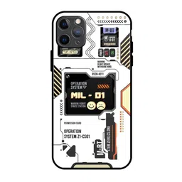 QRIOH Typography Printed iPhone 11 Pro Max Back Case Mobile Accessories-11