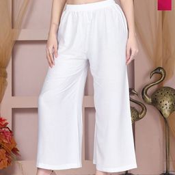 Vivika Women 2 Flared Palazzos-image-34