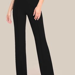 Dream Beauty Fashion Women Bootcut Mid-Rise Trousers-image-74