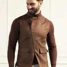 Blackberrys Sleeveless Zipper Jacket-26