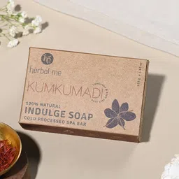 HERBAL ME 100% Natural Indulge Kumkumadi Bath Soap - 125 g-11