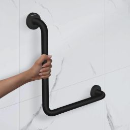 Stainless Steel L-Shape Grab Bar for Bathroom/Safety Hand Support Rail- Shower Grab Bar-image-47