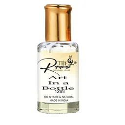 THE RUPAWAT Perfumery House Art In A Bottle 100% Natural Alcohol-Free Attar - 12 ml-0