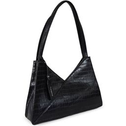 DressBerry PU Structured Shoulder Bag with Fringed image 4