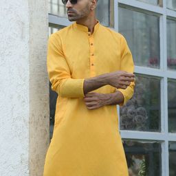 KRAFT INDIA Men Woven Design Kurta-28