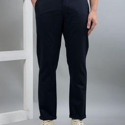 Crimsoune Club Men Smart Slim Fit Chinos Trousers-image-44