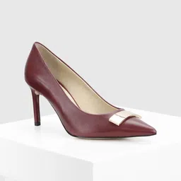 Oroh Leather Party Stiletto Pumps-picture-47