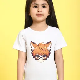 MINI & MING Girls Cut Outs T-shirt-image-86