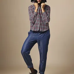 Chemistry Checked Pure Cotton Shirt With Joggers Co-Ord-picture-27