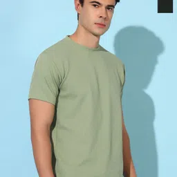 Metronaut Men Pack of 2 Solid Round Neck T-shirts-image-36