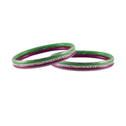 Vidhya Kangan Multi-Coloured Stainless Steel Bangles-78