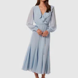 Forever New Bishop Sleeve A-Line Midi Dress-picture-18