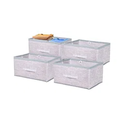 Aura Grey Set of 4 Regular Drawer Organiser-13