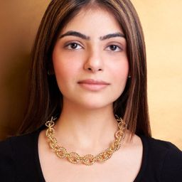 SALTY Stylish Chain Links Minimal Necklace-image-90