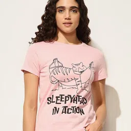 ONLY Women Typography Printed T-shirt-picture-17
