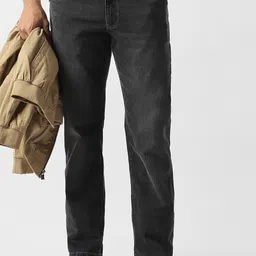 VAN HEUSEN DENIM LABS Men Regular Fit Mid-Rise Light Fade Jeans-picture-49