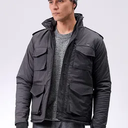 The Indian Garage Co Men Padded Jacket-16