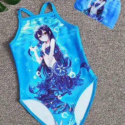 YK Girls Printed Bodysuit-45