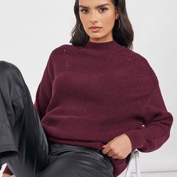 Styli Women High Neck Regular Length Regular Fit Jumper-image-89