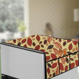 The Furnishing Tree Yellow Plastic Refrigerator Cover-image-50