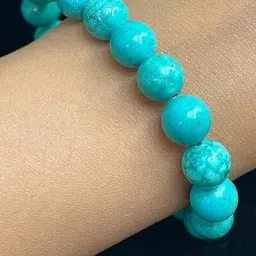 Divine souvenirs Unisex Artificial Beaded Elasticated Bracelet-82