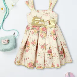 max Floral Print Fit & Flare Dress-image-22