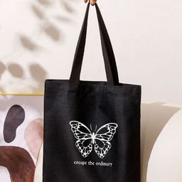 the sack co Printed Oversized Shopper Tote Bag-image-72