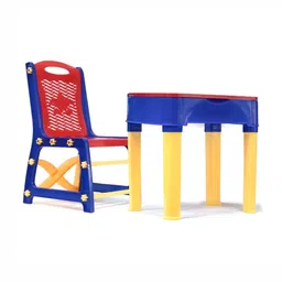 Aditi Toys Blue & Red Study Table & Chair-46