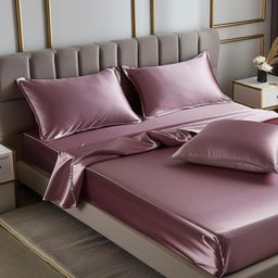 COOLBEDS Rose 400 TC King Bedsheet Set-image-21