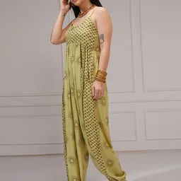 Vishudh Printed Basic Jumpsuit image 2