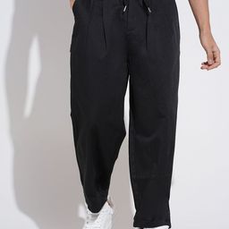 SHOWOFFFF Men Low-Rise Cotton Regular Trousers-picture-30