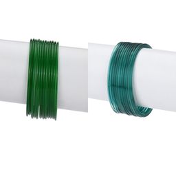 SOMIL Green Alloy Bangles-image-53