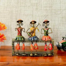 craft tree Multicolour Iron Decorative Musician Figurine-picture-8