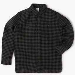 GAP Boys Relaxed Fit Micro Checked Spread Collar Cotton Casual Shirt-image-29