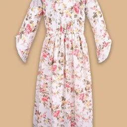 Wish Karo Floral Print Chiffon Fit & Flare Dress-picture-37