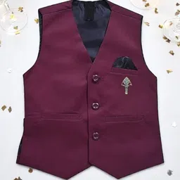 Atly Boys V-Neck Corduroy Waistcoat-picture-27