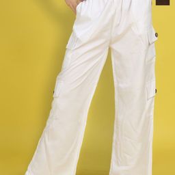 Cutiekins Girls Easy Wash Cargos Trousers-image-53