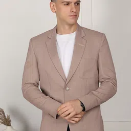 INVICTUS Men Slim Fit Single Breasted Blazer-picture-18