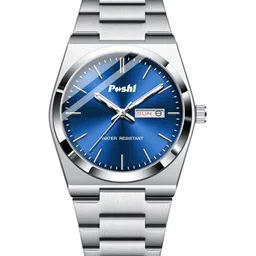 Poshi Unisex Dial & Stainless Steel Straps Analogue Watch IHGHEEIDBBDG-picture-26