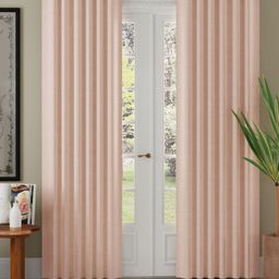 ROSARA HOME 2 Pieces Jacquard Door Curtains-image-30