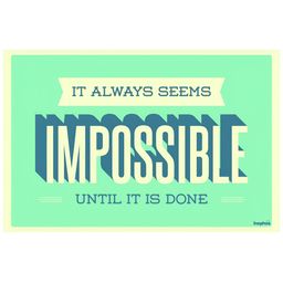 Inephos Green & Cream-Coloured Quote Printed Wall Poster-18