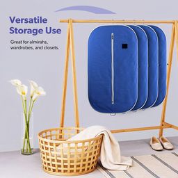 Kuber Industries Blue Set of 3 Regular Multi-Utility Organisers image 4