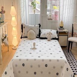 JC HOME 3-Pcs Printed Double King Bed & Pillow Covers-picture-10
