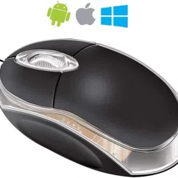 TECHWIBE Mouse Autoclicker, Plug & Play, Auto Clicker, 48 Clicks Per 5 Sec Wired Right Handed Optical Mouse image 2