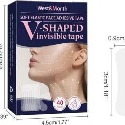 V shaped Mask Invisible Tape Face Shaping Mask Tape Lifting Firming Lasting Face Shaping Mask-image-4